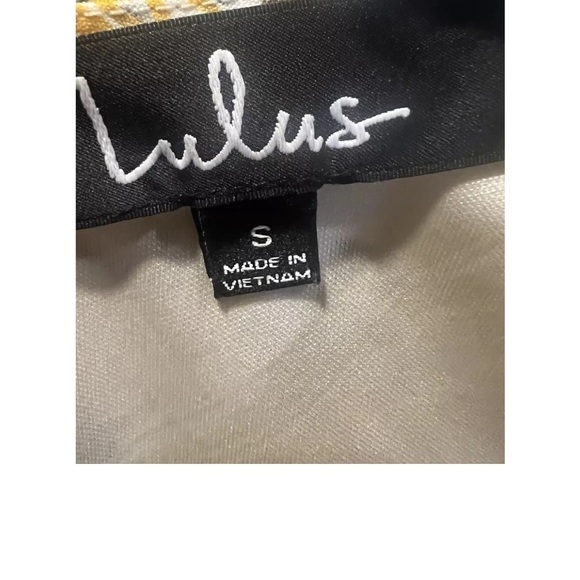 LULUS dandelion print shift dress - Picture 4 of 7